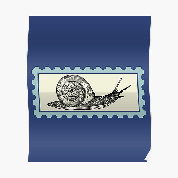 Details about   Horizon Wood Snail Mail Blue Post Office House Decor 