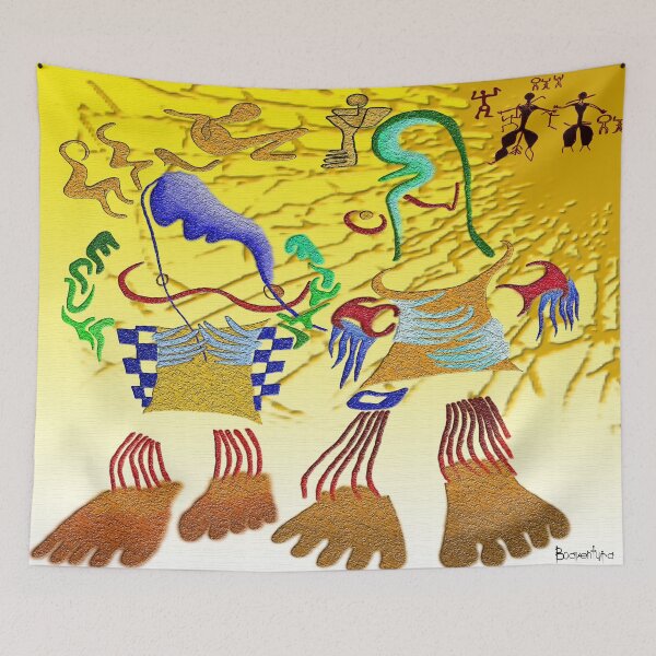 Item preview, Canto Xavante do amanhecer 004 designed and sold by boaventura2020.