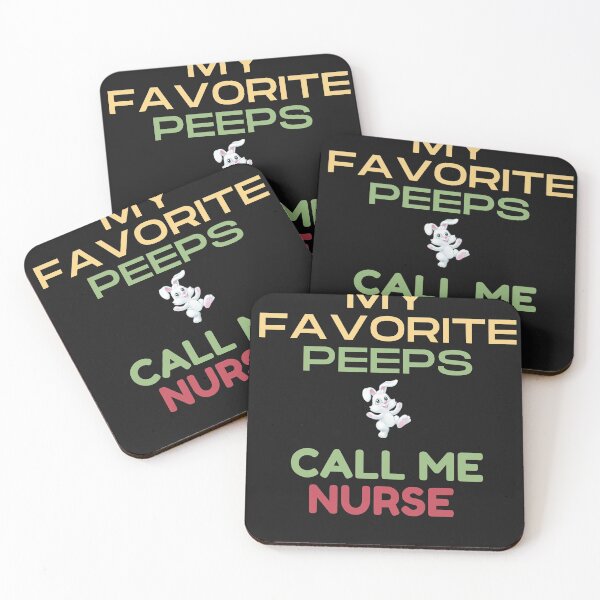 Item preview, My Favorite Peeps Call Me nurse designed and sold by sandrashop.