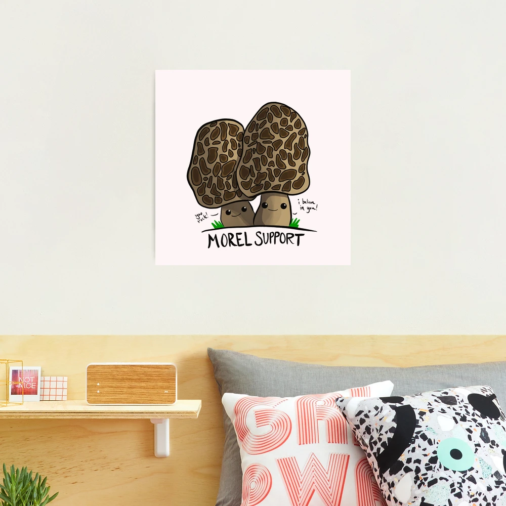 Mushroom Art: Morel Support