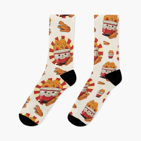 Item preview, Cute Fried Chicken Cat  designed and sold by Bella85s.