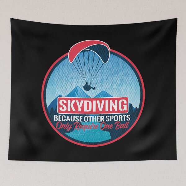 Item preview, Skydiving Because Other Sports Only Require One Ball T-Shirt, Funny Skydiving Shirt, Skydiving Gift, Skydiving Lover 3 designed and sold by design880.