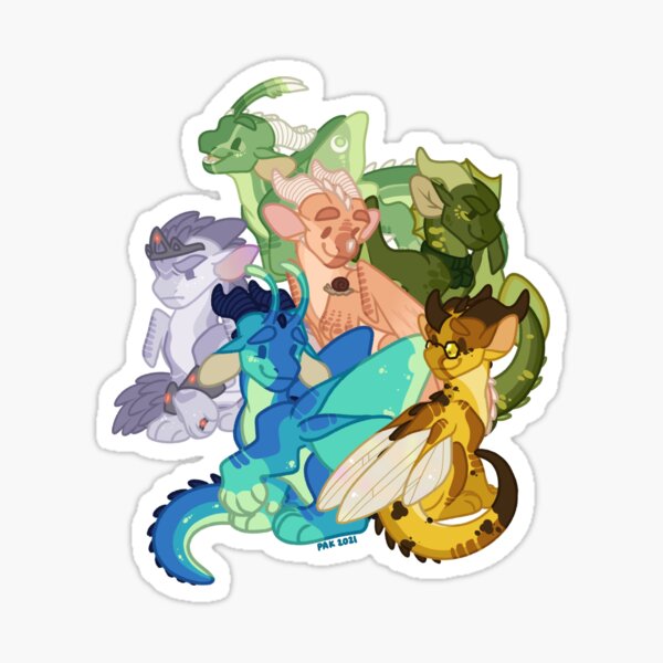 The Lost Continent - WOF Wings of Fire Sticker