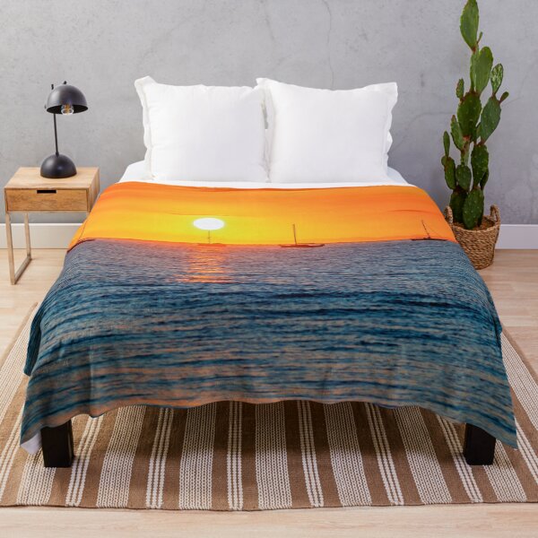 Item preview, Copy of Colourful blue sea Throw Blankets designed and sold by JD369.