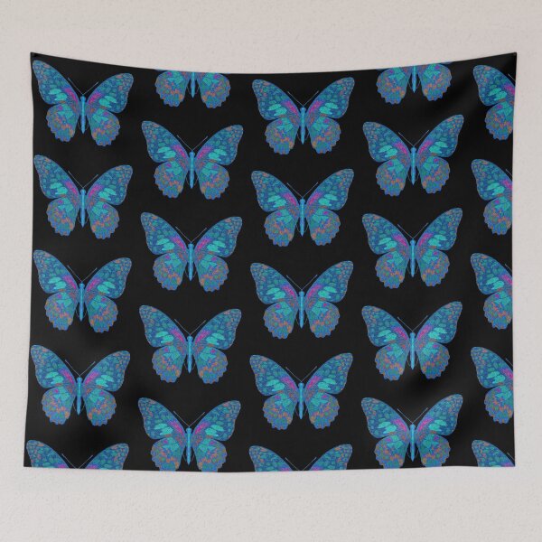 Item preview, Blue butterfly designed and sold by laradanbyart.