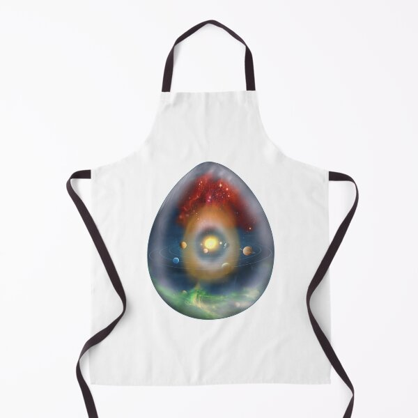 Item preview, Easter galaxy in egg no bunnies only solar system designed and sold by saf-saf.