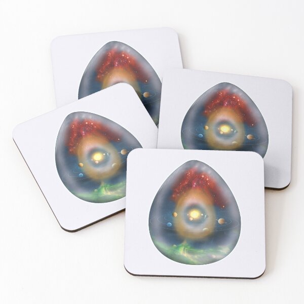 Item preview, Easter galaxy in egg no bunnies only solar system designed and sold by saf-saf.