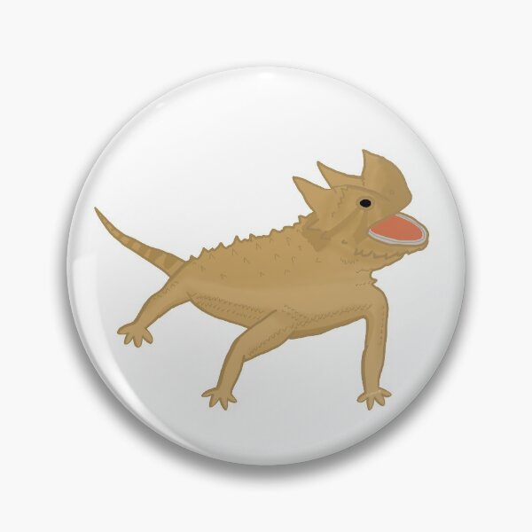 Item preview, horned lizard designed and sold by lilyanah.