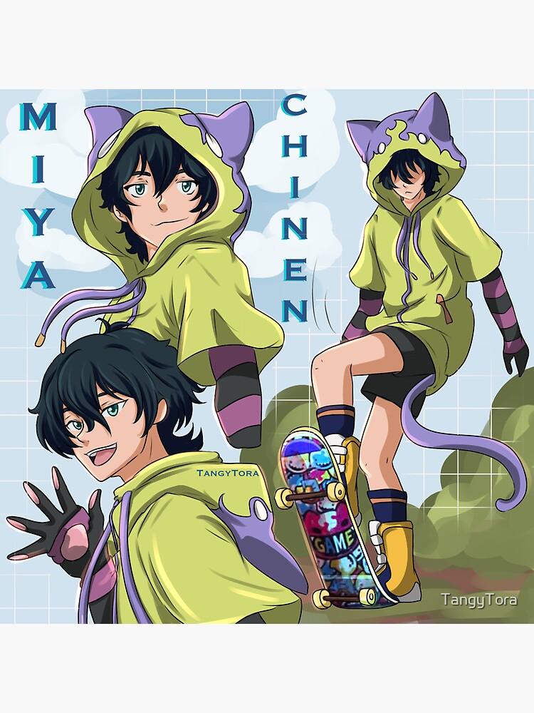 Sk8 The Infinity Miya Chinen Sticker For Sale By Tangytora Redbubble