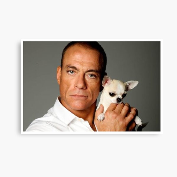Jean Claude Van Damme 2 Canvas Print