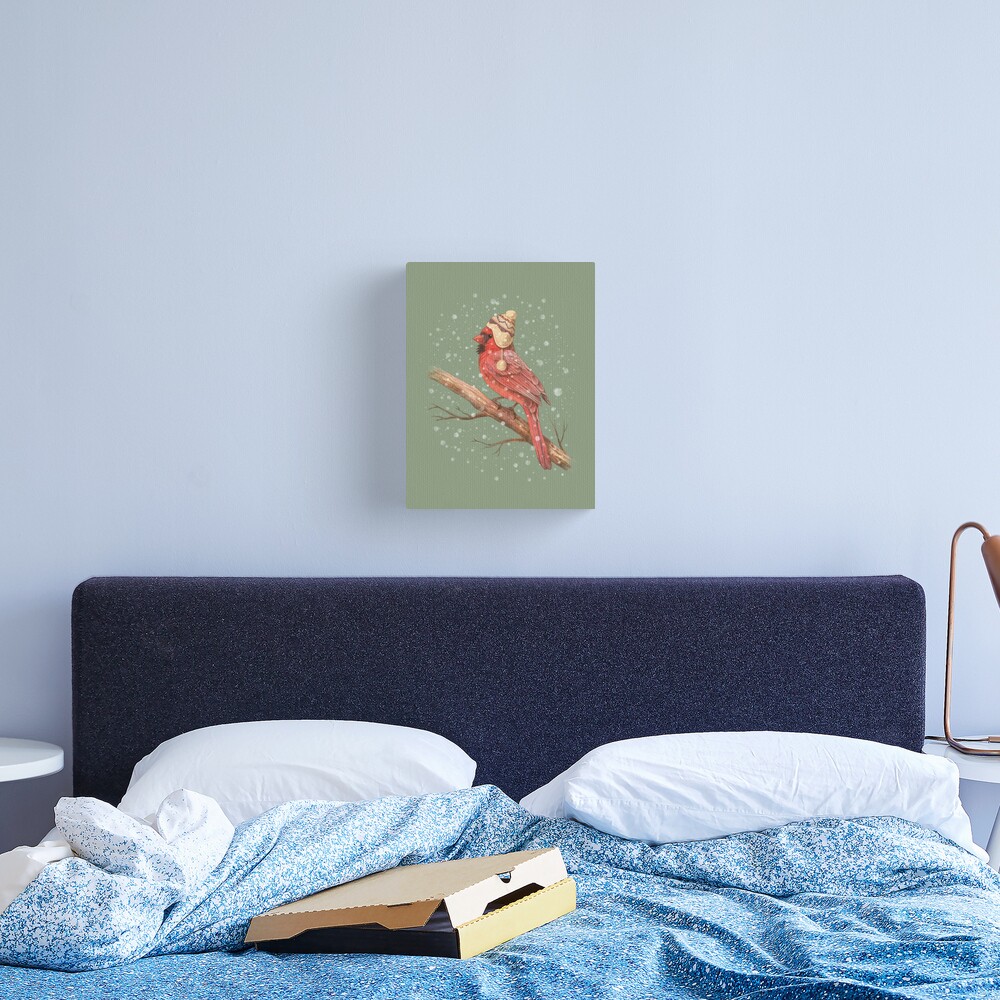 First Snow Canvas Print