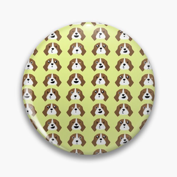 Item preview, Cute Dog various facial expression faces pattern  designed and sold by pawsomelove.