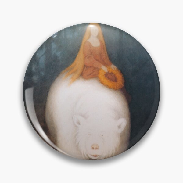 Item preview, White Bear King-Valemon (Kvitebjørn kong Valemon) by Theodor Kittelsen designed and sold by IndieArtDream.
