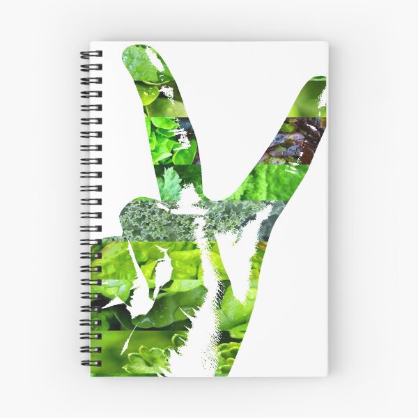 Item preview, Vegan Vegetarian Victory Sign Art Design designed and sold by DEEZAYN.