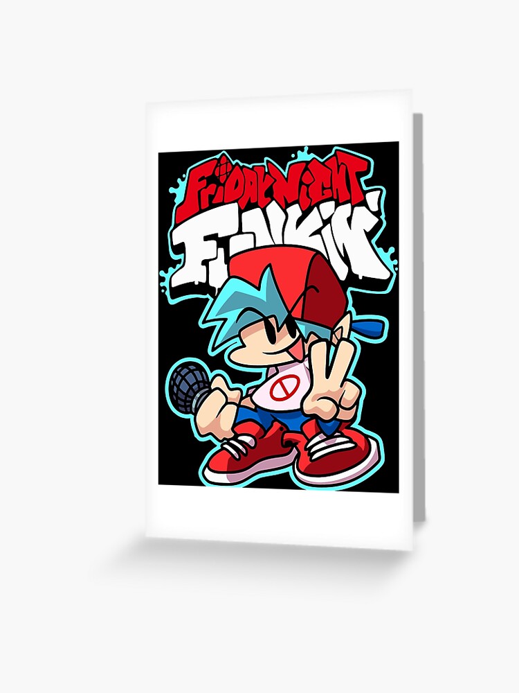 Friday Night Funkin Newgrounds | Greeting Card