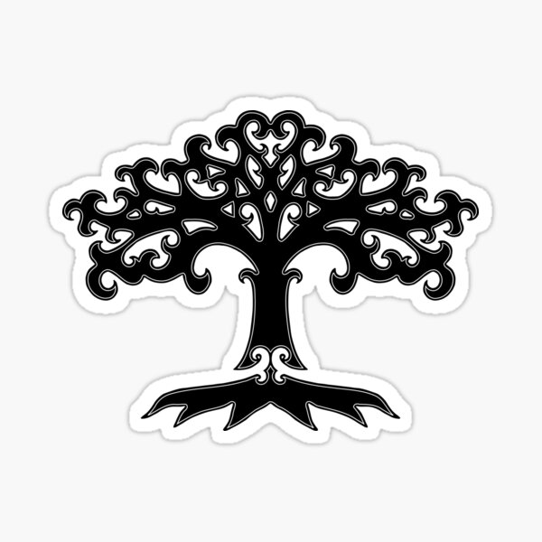 Tree - stay grounded Sticker