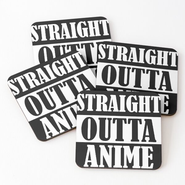 Item preview, STRAIGHT OUTTA ANIME designed and sold by mollycoddle.