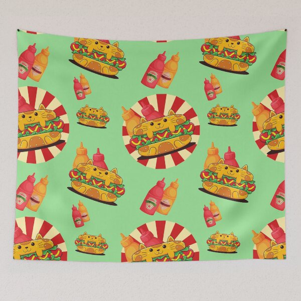 Item preview, Cute Hot Dog Cat  designed and sold by Bella85s.
