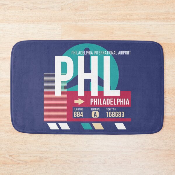 Item preview, Philadelphia (PHL) Airport Code Baggage Tag designed and sold by SLAG-Creative.