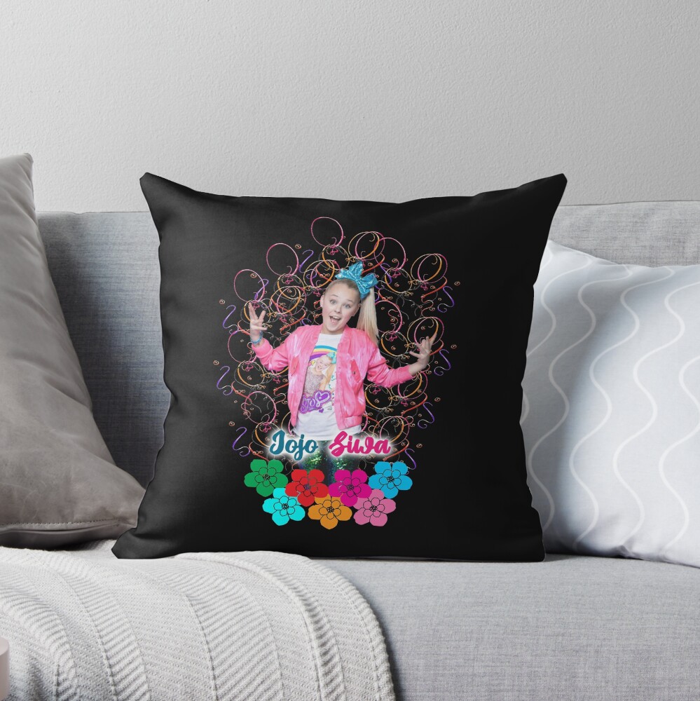 "Jojo Siwa" Throw Pillow for Sale by KOTB10 | Redbubble