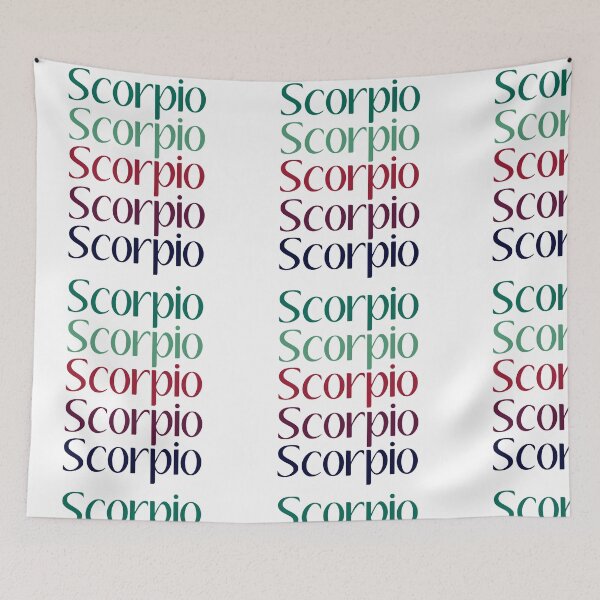 Item preview, Scorpio text  designed and sold by Tyler-Jan.