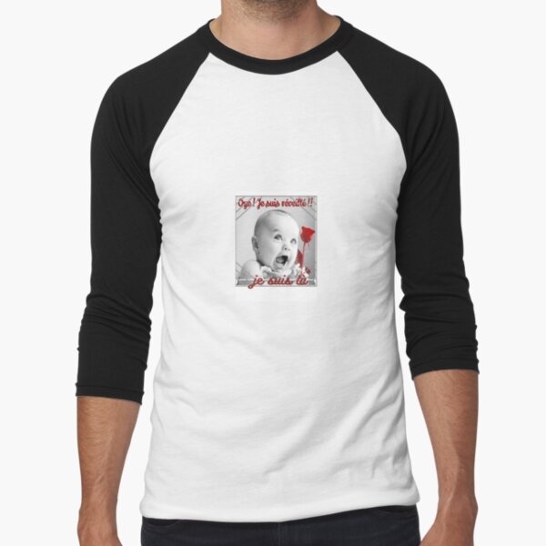 T-shirt baseball manches ¾