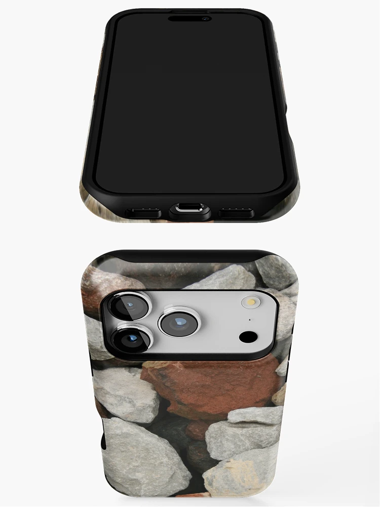 Thumbnail 3 of 4, iPhone Case, Colorful Rocks designed and sold by rhamm.