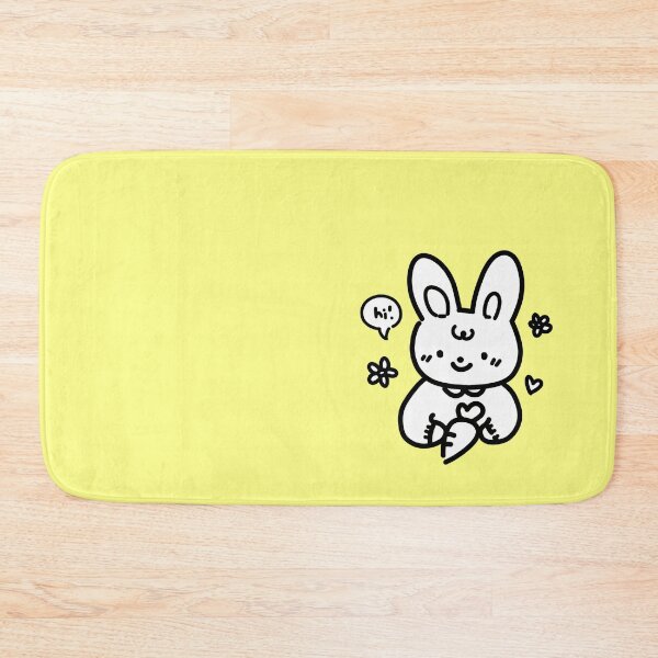 Item preview, happy bunny! + daisies designed and sold by pink-bandaid.