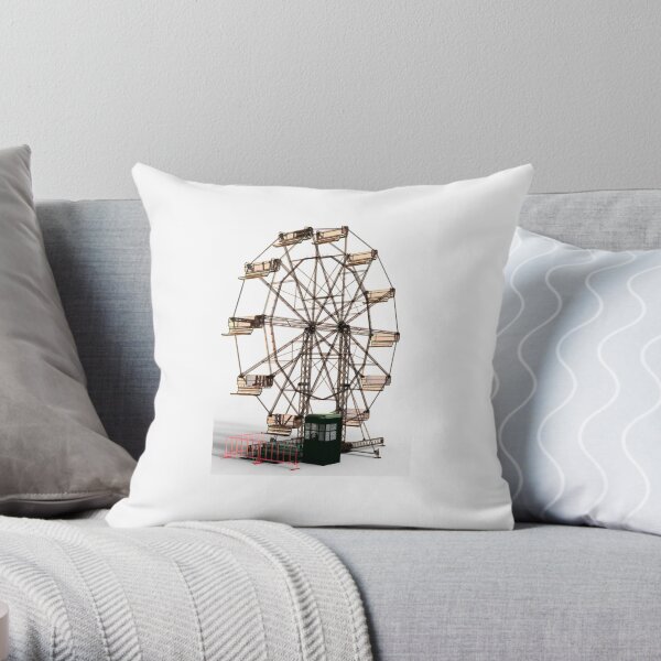 Ferris Wheel Throw Pillow
