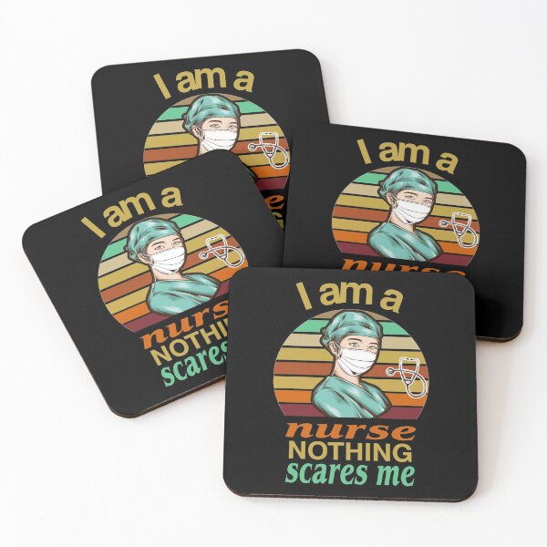 Item preview, Frontliner hero. Nurse. Doctors. i am anurse, nothing scares me designed and sold by doctors-apparel.