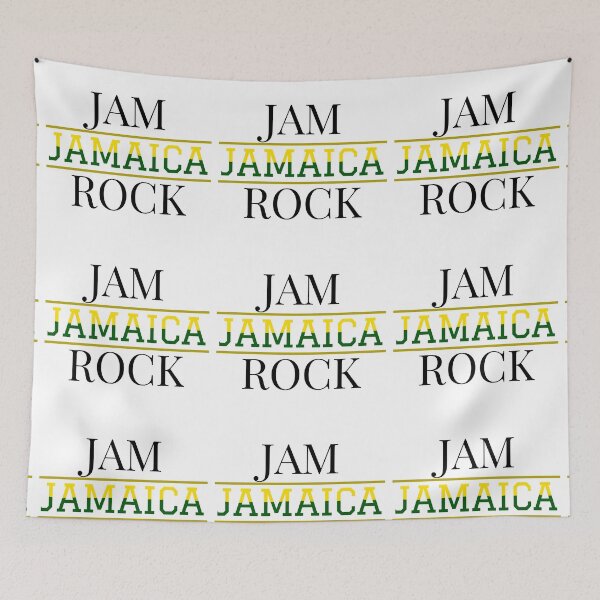 Item preview, Jamaica is Jam Rock'n - Rock To Our Jams designed and sold by IslandDrip.