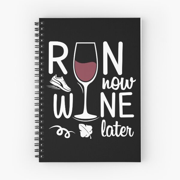 Item preview, Run Now Wine Later Dark designed and sold by SNKV-Creations.