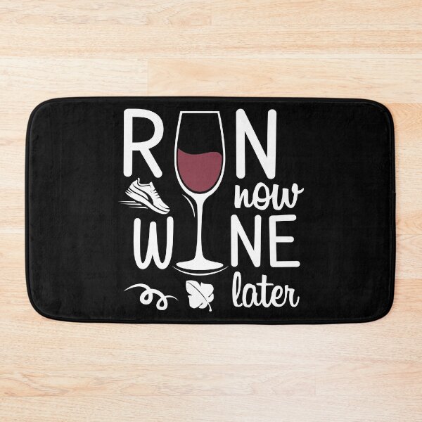 Item preview, Run Now Wine Later Dark designed and sold by SNKV-Creations.