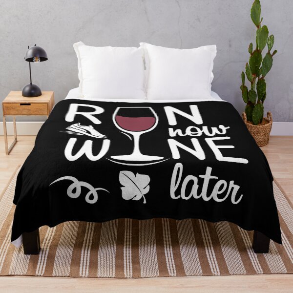 Item preview, Run Now Wine Later Dark designed and sold by SNKV-Creations.