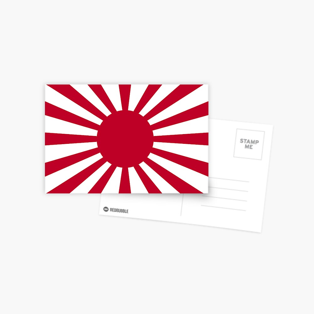 war-flag-of-the-imperial-japanese-army-1870-1945-postcard-for-sale