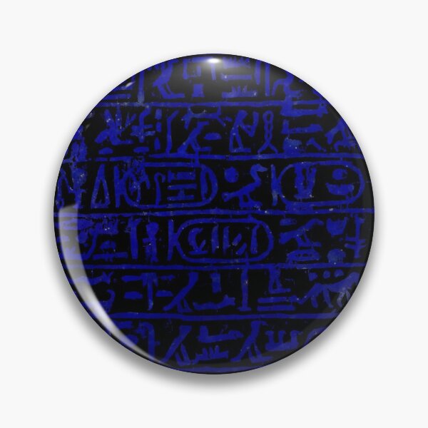 Item preview, Amunhotep III commemorative lion hunt scarab (underside text in lapis lazuli) designed and sold by DotorEaon.