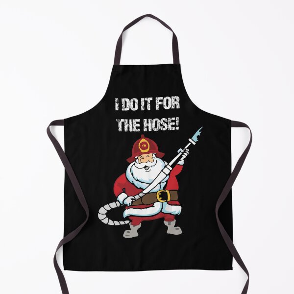 Item preview, I Do It For The Hose Firefighter Funny Santa Fire Fighter Christmas designed and sold by Ginger217.