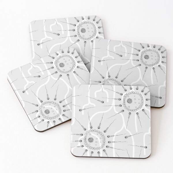 Item preview, Evo-Devo: Eggs and Sperm on Phylogenetic Tree Background (Grey) designed and sold by fogoosherie.