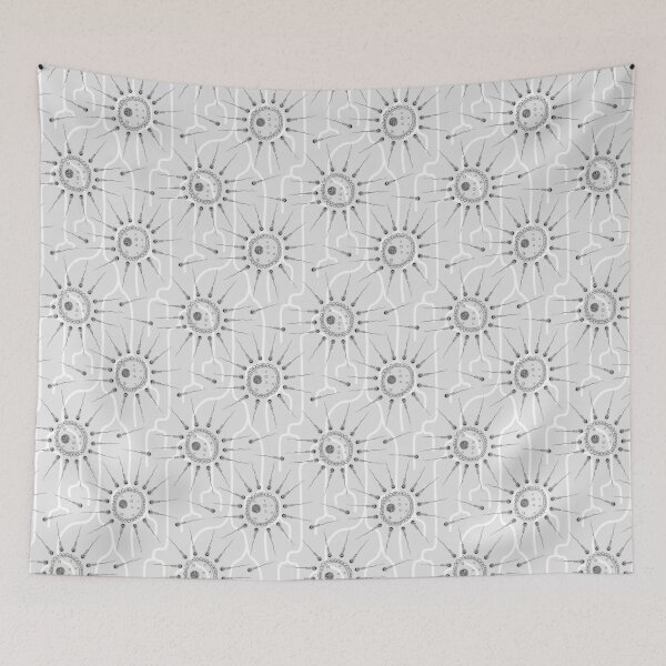 Item preview, Evo-Devo: Eggs and Sperm on Phylogenetic Tree Background (Grey) designed and sold by fogoosherie.