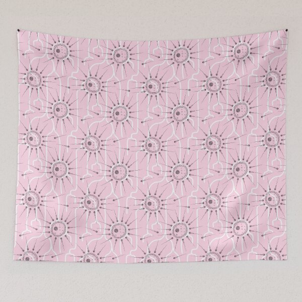 Item preview, Evo-Devo: Eggs and Sperm on Phylogenetic Tree Background (Pink) designed and sold by fogoosherie.