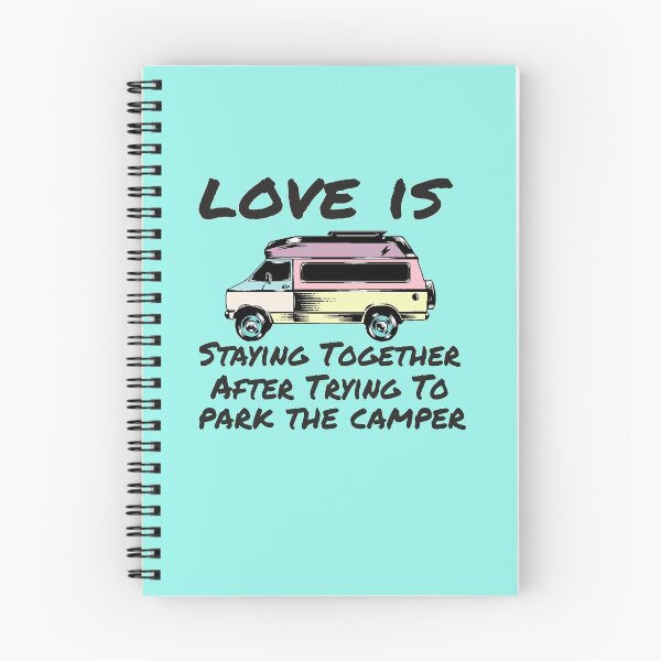 Item preview, Funny Traveling Couple Gift,Love is Staying Together After Parking the Camper,funny backpackers lovers birthday gift designed and sold by Rassitni.
