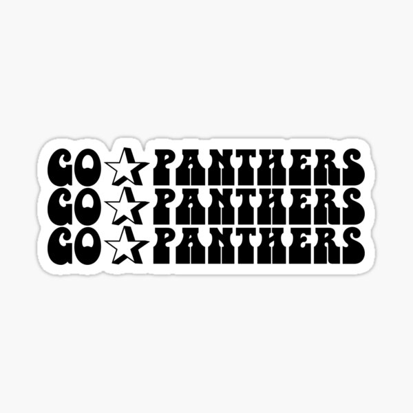 Item preview, Go Panthers - Black designed and sold by kendylmccartney.