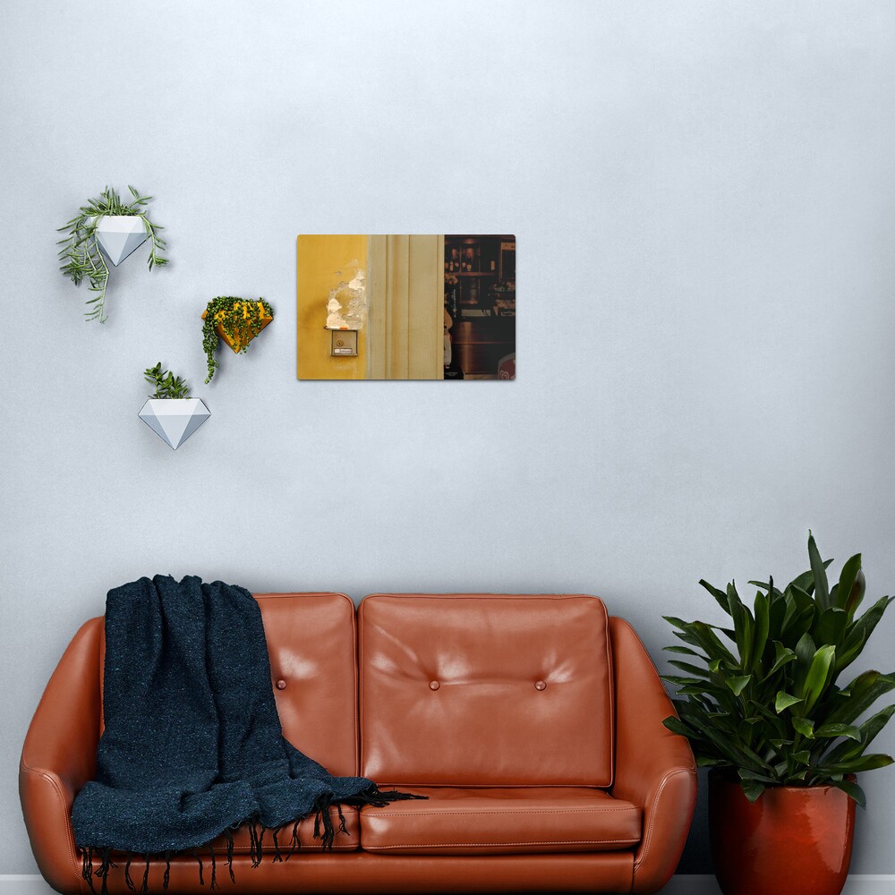 Back in a sec Metal Print
