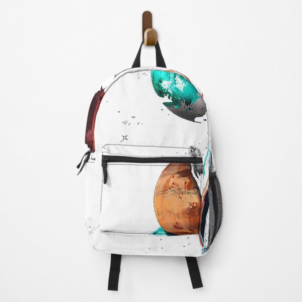 Item preview, Astronaut holding planets 3D image designed and sold by RolandoCarbon.