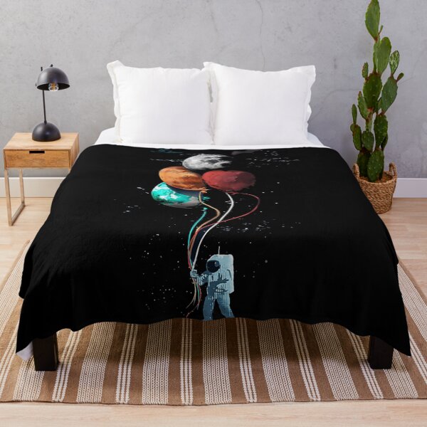 Item preview, Astronaut holding planets 3D image designed and sold by RolandoCarbon.