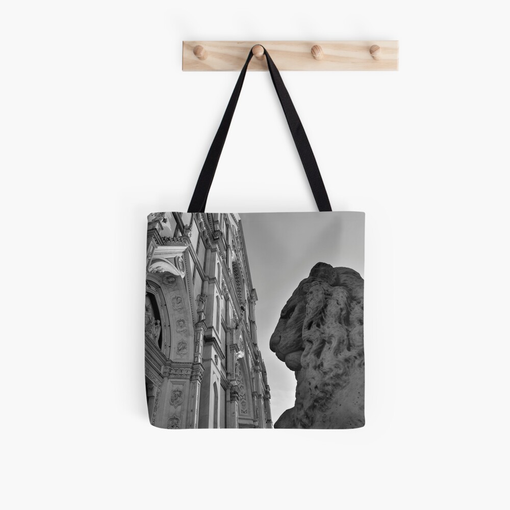 Guarding Santa Croce Tote Bag