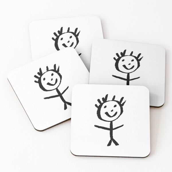 Item preview, Happy Brushwork Person designed and sold by Foodoze Clothing.
