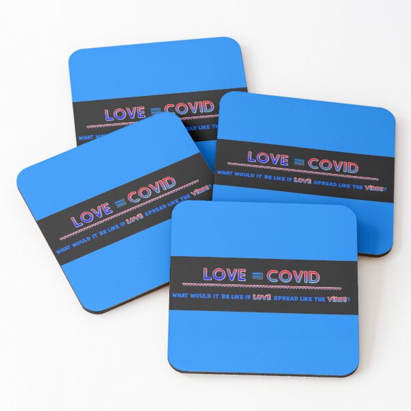 Item preview, LOVE=COVID? designed and sold by THE AMERICAN TEEVANGELIST.