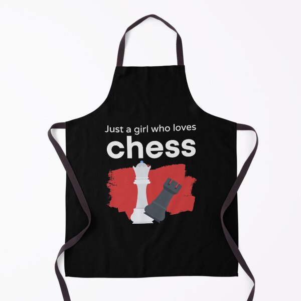 Item preview, Just a girl who loves chess designed and sold by Tecnofa.