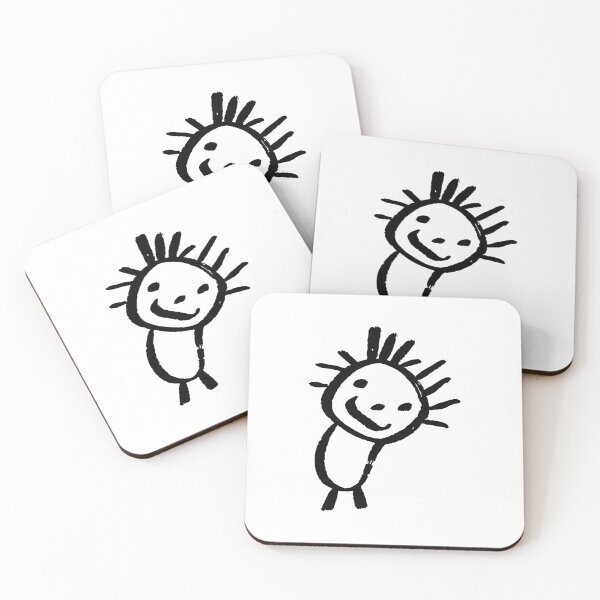 Item preview, Happy Brushwork Person designed and sold by Foodoze Clothing.